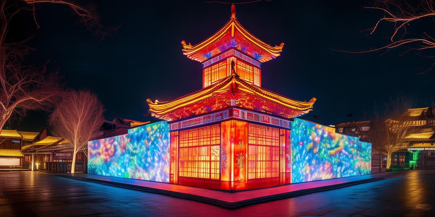 汴京灯笼张第五代传人创新高:数字灯笼与3D投影技术再现《清明上河图》千年盛景