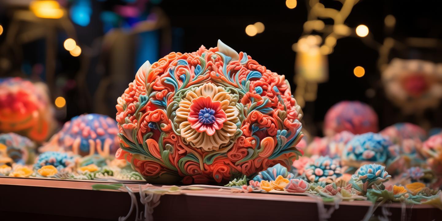3D打印技术助力宋代“雕花蜜饯”复原,文物级美食惊艳进博会