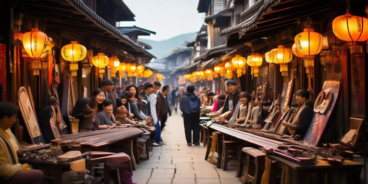 兰考音乐小镇年接待游客百万,民族乐器带火乡村旅游