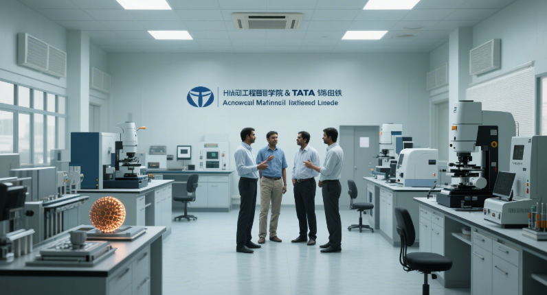 昌迪加尔工程学院与塔塔钢铁共建 “先进材料联合实验室”