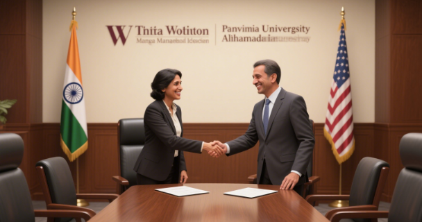 印度管理学院与沃顿商学院联手 推出全球 MBA 双学位项目