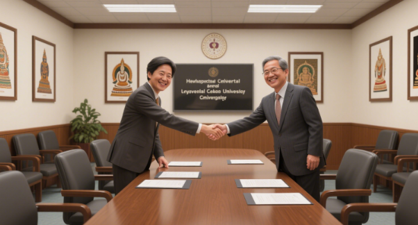 海德拉巴中央大学与日本京都大学合作 共建南亚文化遗产数字化研究中心